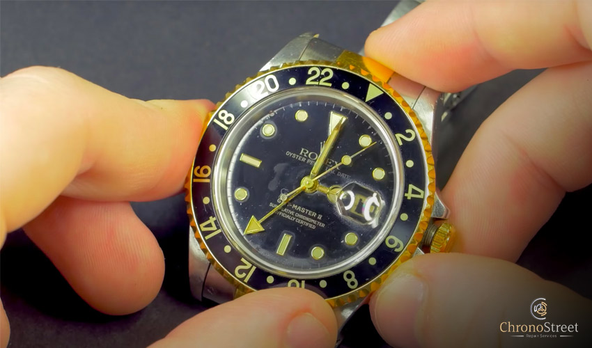 water damage inside watches